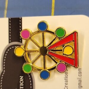 Ferris Wheel 1.25" Tack Pin